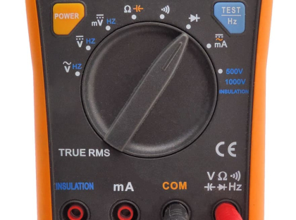 2. Position du multimètre