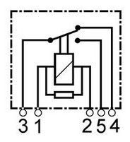 Micro relais 12V compatible pour MERCEDES BENZ 25428519 - Micro relais 12V CAO160919