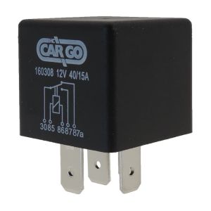 Mini relais 12V deux contacts compatible pour HELLA 4RD007794021 - Relais 12 v 160308