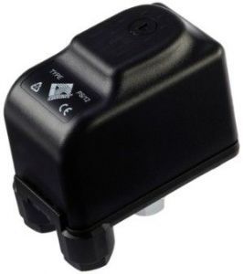 Pressostat EAU Bipolaire sans prise Mano. ¼'' + Double contact NO+NF - PS12D