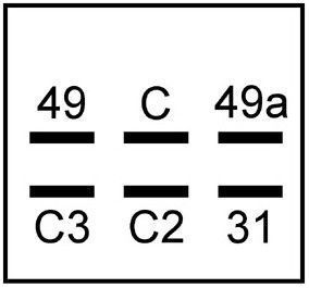 Centrale clignotante compatible pour MASSEY FERGUSON 3141063M2