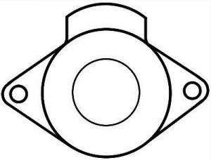 Solénoide compatible pour démarreur VALEO 595731 - Schéma