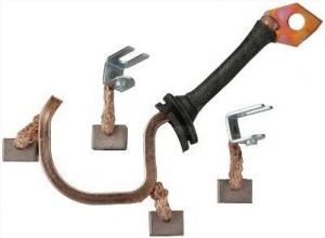 Balais de charbon compatible pour démarreur LUCAS 26804E