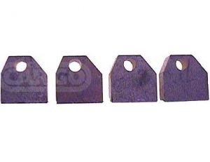 Balais de charbon compatible pour démarreur REMY (DELCO) 1113106