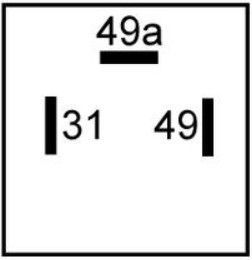 Centrale clignotante compatible pour   - Centrale clignotante 6V