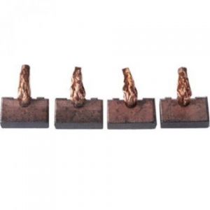 Balais de charbon compatible pour démarreur BOSCH 0001230009