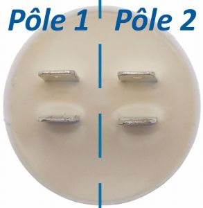 Condensateur permanent 4,5 µF à cosses pour moteur électrique ou pompe - Condensateur permanent 4,5 µF