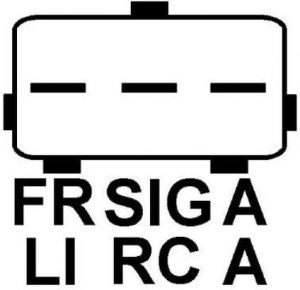 Régulateur compatible pour alternateur DENSO 1266003460 - régulateur pour alternateur DENSO