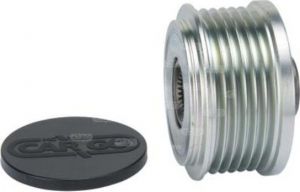 Poulie d'alternateur compatible pour alternateur DENSO 235719 - Poulie alternateur débrayable INA