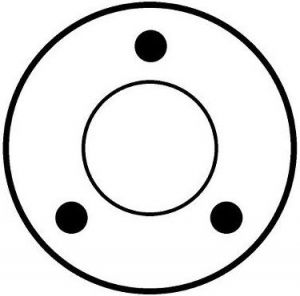 Solénoide compatible pour démarreur BOSCH 0001354005 - Schéma