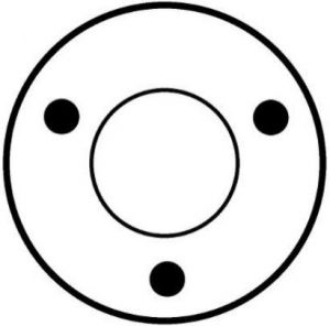 Solénoide compatible pour démarreur VALEO 182563 - Schéma