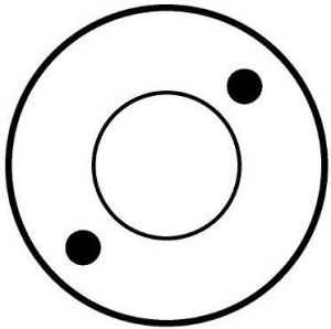 Solénoide compatible pour démarreur VALEO 077265 - Schéma