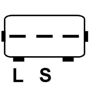 Alternateur compatible pour DELCO REMY EU DRA0655 - vue 6