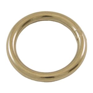 Anneau rond soudé Inox Ø 6mm x  Ø 30mm (Économique)