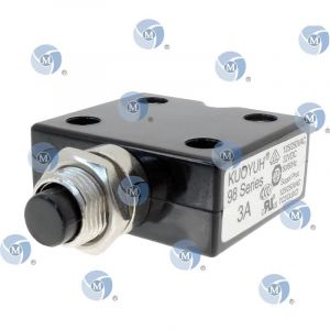 Disjoncteur thermique unipolaire K700 - 03 (livré avec écrou) - Disjoncteur thermique unipolaire