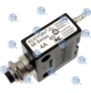 Disjoncteur thermique unipolaire K700 - 04 (livré avec écrou) - ATE157236