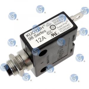 Disjoncteur thermique unipolaire K700 - 12 (livré avec écrou) - Disjoncteur thermique unipolaire