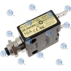 Disjoncteur thermique unipolaire K700 - 16 (livré avec écrou) - Disjoncteur thermique unipolaire K700 - 16