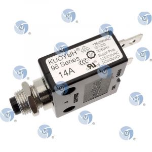 Disjoncteur thermique unipolaire K700 - 14 (livré avec écrou) - Disjoncteur thermique unipolaire