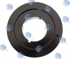 Poulie 2 gorges diamètre 140 mm pour courroie trapézoidale de 13,00 mm - Poulie 2 gorges diamètre 140 mm pour courroie trapézoidale