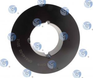 Poulie 2 gorges diamètre 140 mm pour courroie trapézoidale de 13,00 mm - Poulie 2 gorges diamètre 140 mm pour courroie trapézoidale