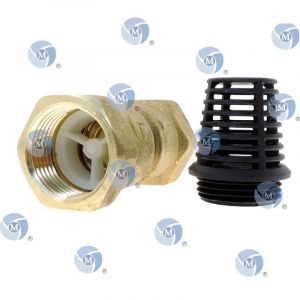 Clapet crépine en Laiton, avec un filtage en 1 pouce