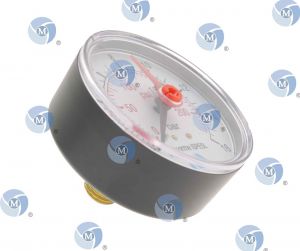 Manomètre  SEC  63 (eau / air) / Boîtier plastique - Manomètre SEC 63 (eau / air) / Boîtier plastique