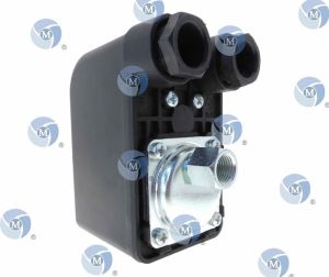 Pressostat EAU Bipolaire sans prise Mano. ¼'' + Double contact NO+NF - PS.5D