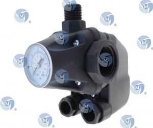 Pressostat EAU Bipolaire avec Manomètre intégré - PM5/2W