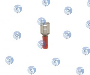 Cosse femelle  rouge - 6,3 mm