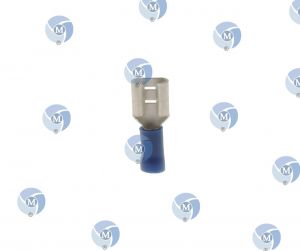 Cosse femelle bleu - 6,3 mm