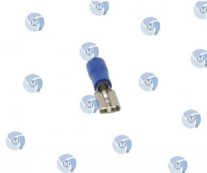 Cosse femelle bleu - 4,8 mm - Cosse femelle bleu - 4,8 mm