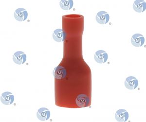 Cosse femelle rouge - 6,3 mm isolé