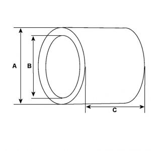 Bague compatible pour démarreur LEECE-NEVILLE 141144 - vue 2