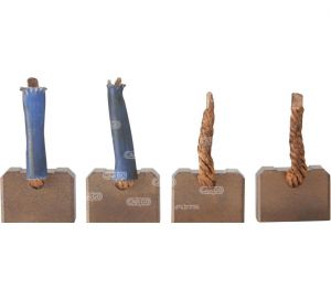 Balais de charbon compatible pour démarreur KIA 361004X211