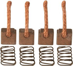 Balais de charbon compatible pour démarreur ISKRA 16905832