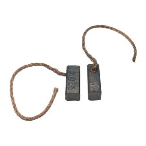 Balais de charbon   - Jeu 2 charbons moteur basse tension ELL04035_2
