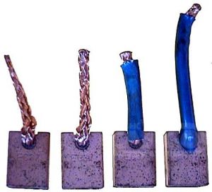 Balais de charbon compatible pour démarreur MAGNETI MARELLI 63223330