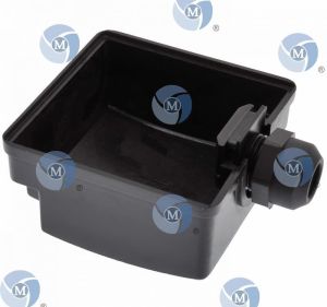 Boite à bornes monobloc fixation 65x65 mm. 1 presse-étoupes type CB80E2 - Boite à bornes monobloc fixation 65x65 mm 1 presse-étoupe