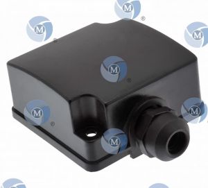 Boite à bornes monobloc fixation 65x65 mm. 1 presse-étoupes type CB80E2