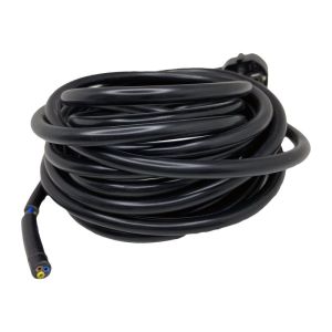 5m de câble électrique 3x1,50mm² + 1 prise moulée - cable FAT33162402
