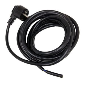 5m de câble électrique 3x1,50mm² + 1 prise moulée