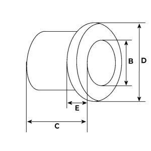 Bague compatible pour démarreur VALEO 2541982C - Schéma