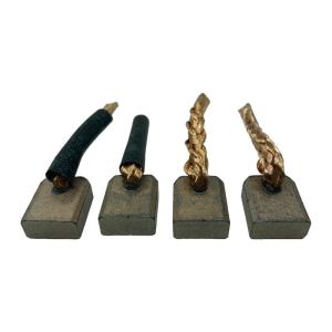 Balais de charbon compatible pour démarreur HITACHI S114367 - Jeu de balais charbon démarreur HITACHI S114233A