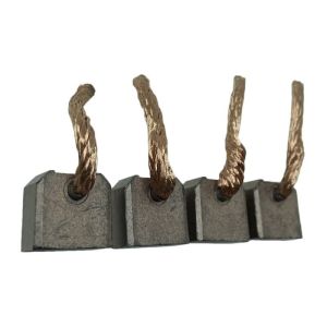 Balais de charbon compatible pour démarreur TOYOTA 2810033050 - Jeux 4 charbons démarreur Japonais