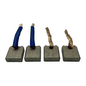 Balais de charbon compatible pour démarreur MITSUBISHI M2T74171 - Jeu de balais charbon démarreur HYUNDAI/KIA 3610042010