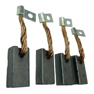 Balais de charbon compatible pour moteur éléctrique DC MOTOR COMPONENT 140408 - Jeu 4 charbons moteur / basse tension DC