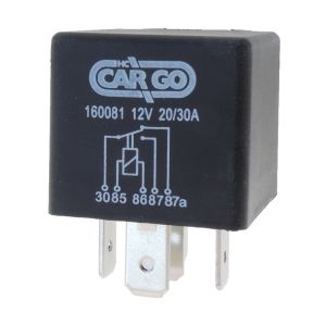 Mini relais 12V deux contacts compatible pour BOSCH 0986AH0625