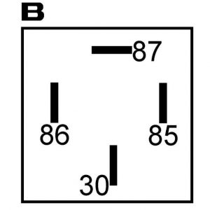 Mini relais 12V Wehrle - Relais temporisé pour LEYLAND REL1DB