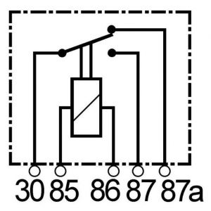 Mini relais 12V deux contacts Wehrle - Relais temporisé pour JOHN DEERE AL29657